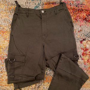 Express High Waisted Utility Cargo Pant